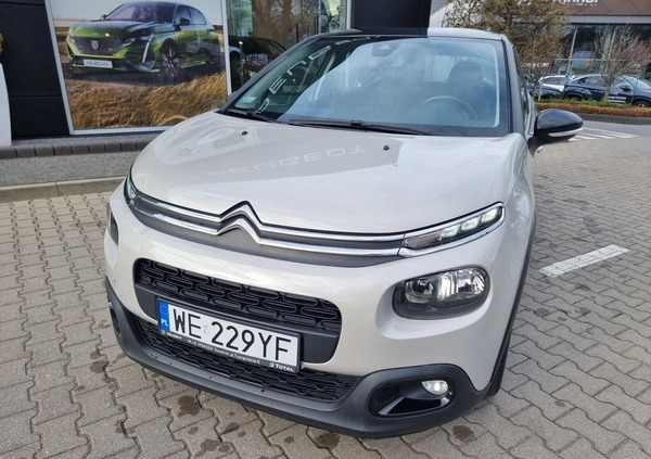 Citroen C3 cena 49900 przebieg: 99669, rok produkcji 2019 z Radom małe 497